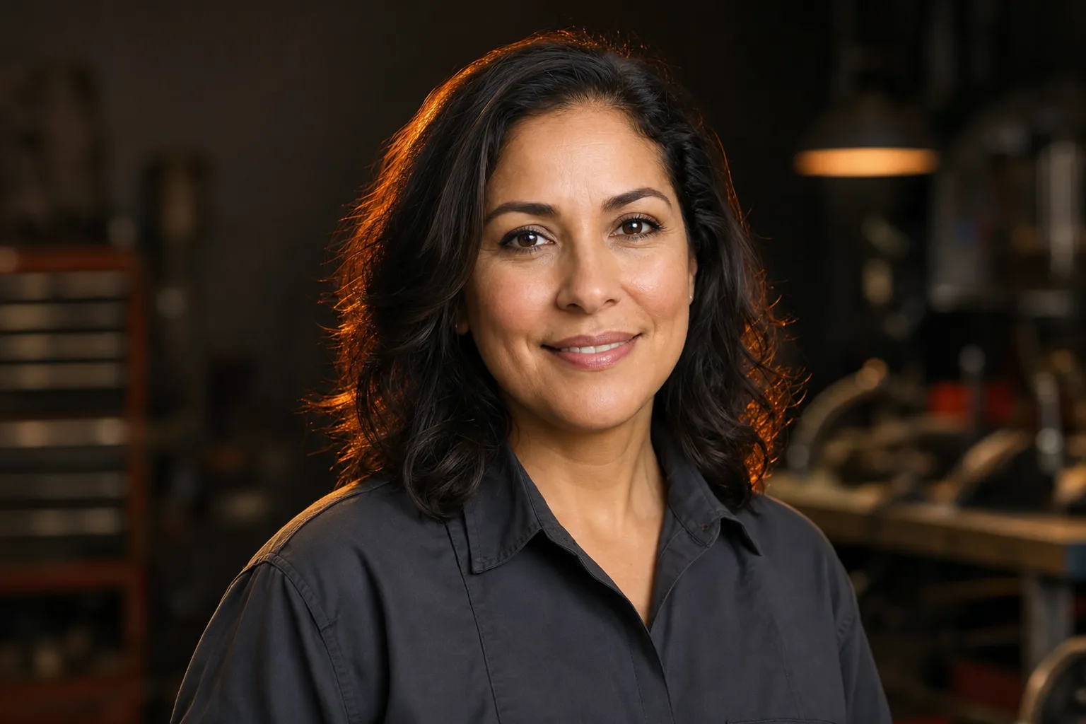 Elena Vargas, Electrical Systems Engineer portrait, 400x400